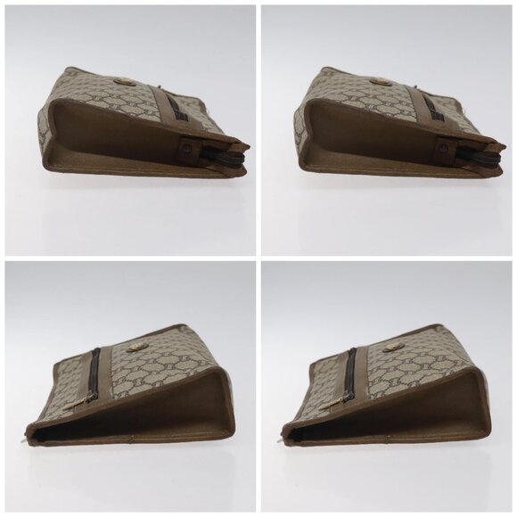 GUCCI GG Plus Supreme Clutch Bag PVC Leather Beige Auth bs25739 - Picture 16 of 16